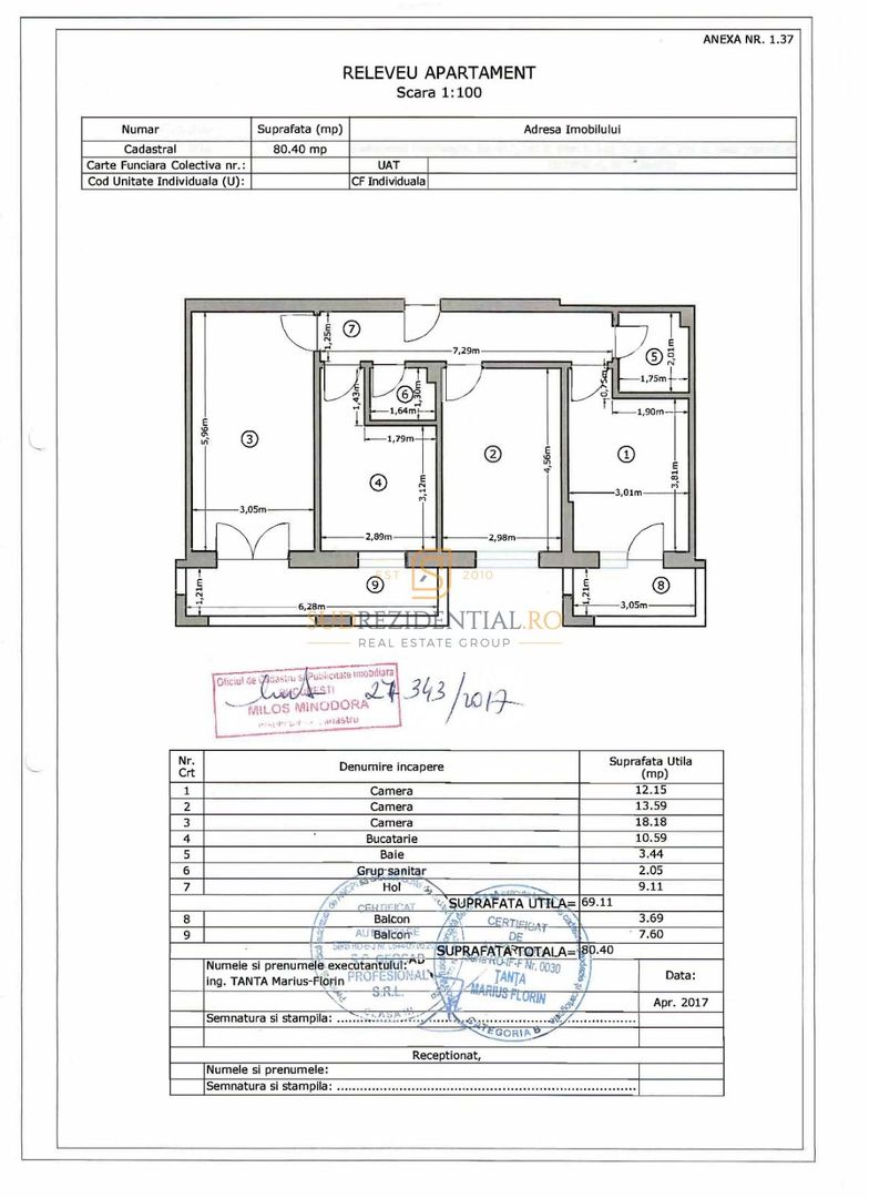 Apartament 3 camere |Berceni - Aparatorii Patriei| Proximitate Metrou - Schiță 8