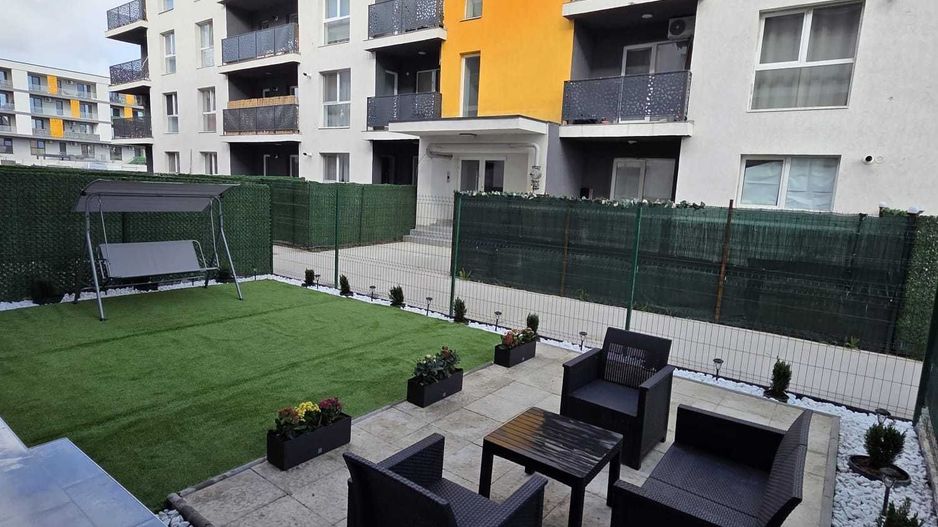 Apartament 2 camere cu gradina de inchiriat si loc parcare - Poză 1