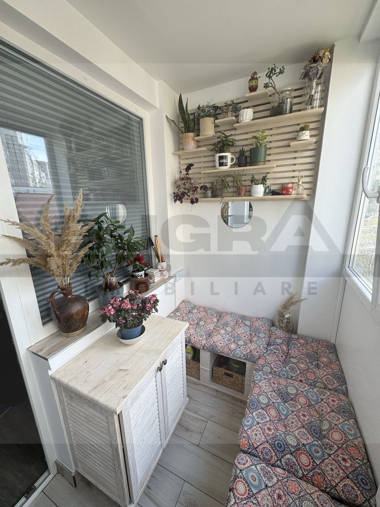 Garsoniera moderna, 32 mp, etaj intermediar, zona BIG Manastur - Poză 8