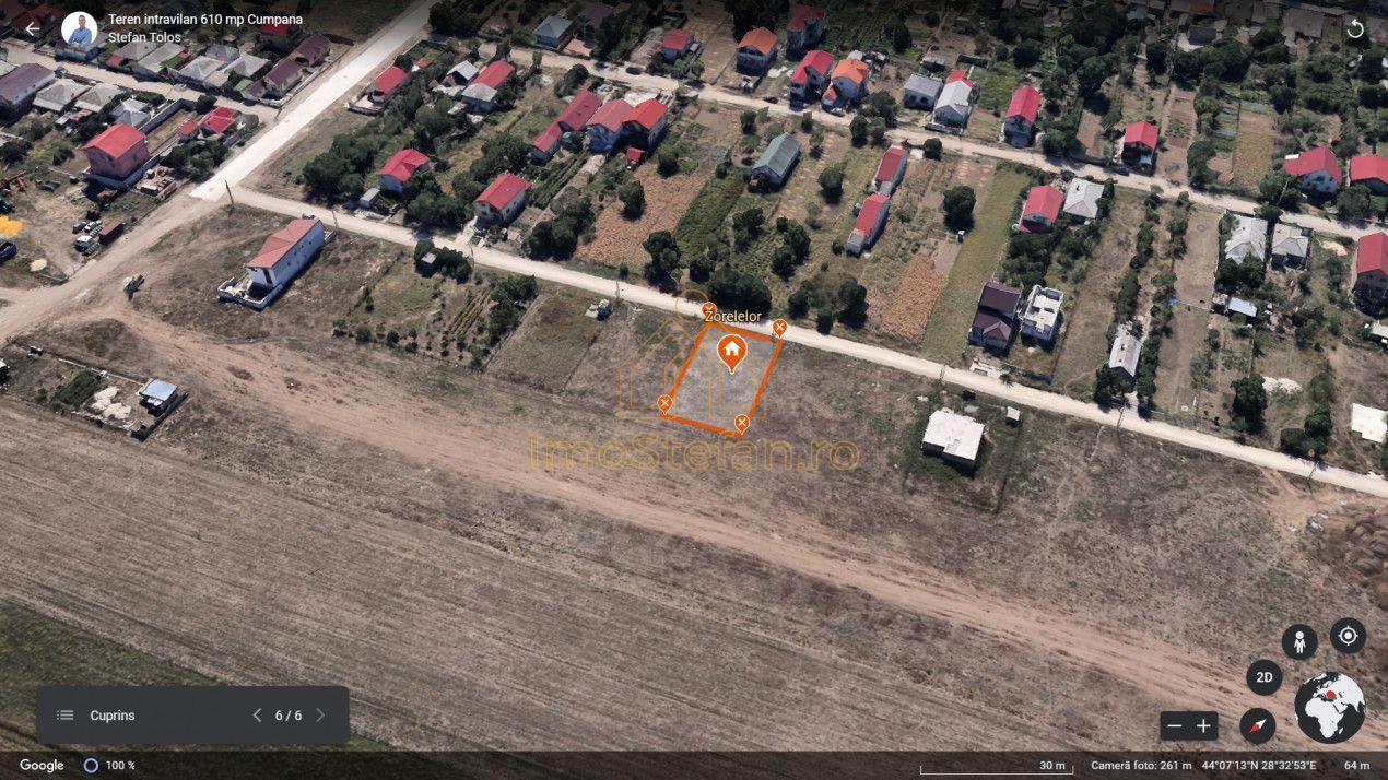 Recomandare de incredere teren intravilan Zorelelor Cumpana - Poză 6