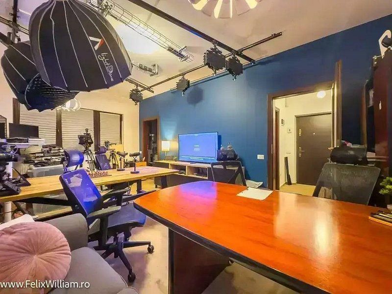 Garsonieră 41mp centrală bloc nou PARTER+Studio Video complet echipat| - Poză 1