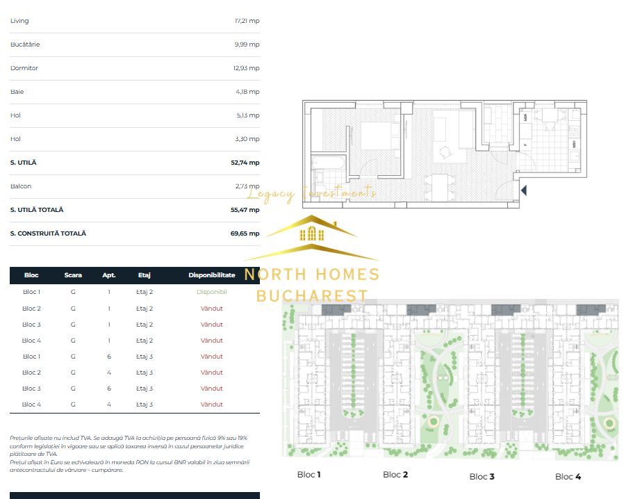 Apartament de 2 camere, ansamblu premium, constructie noua, Comision 0 - Poză 16