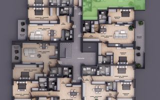 Apartament 3 camere | 134 mp | 3 bai | Padurea Baneasa - Poză 2