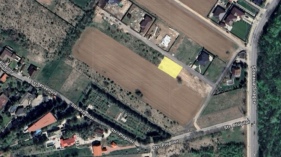 Teren intravilan in  satul  Snagov  excelent pozitionat - Poză 3