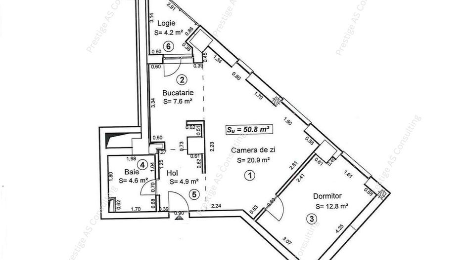 2 camere | City of Mara | Parcare subterana | Disponibil imediat - Schiță 15