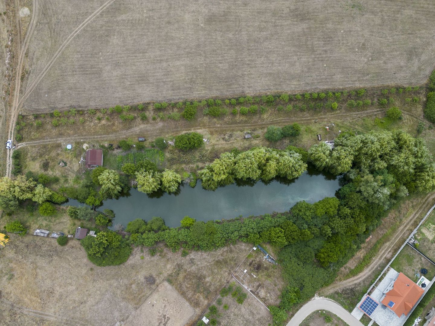 Teren de 7900 mp cu baltă de pescuit în Frumușeni - Poză 9
