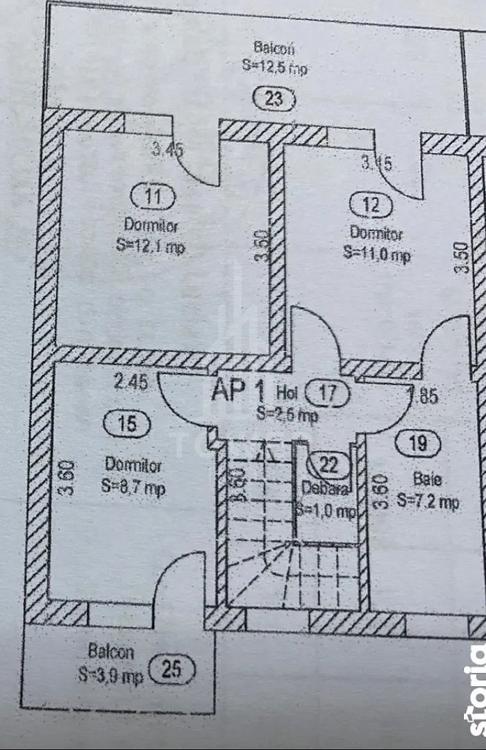 Casă duplex 5 camere balcon gradina de vânzare | Viile Sibiului - Poză 9