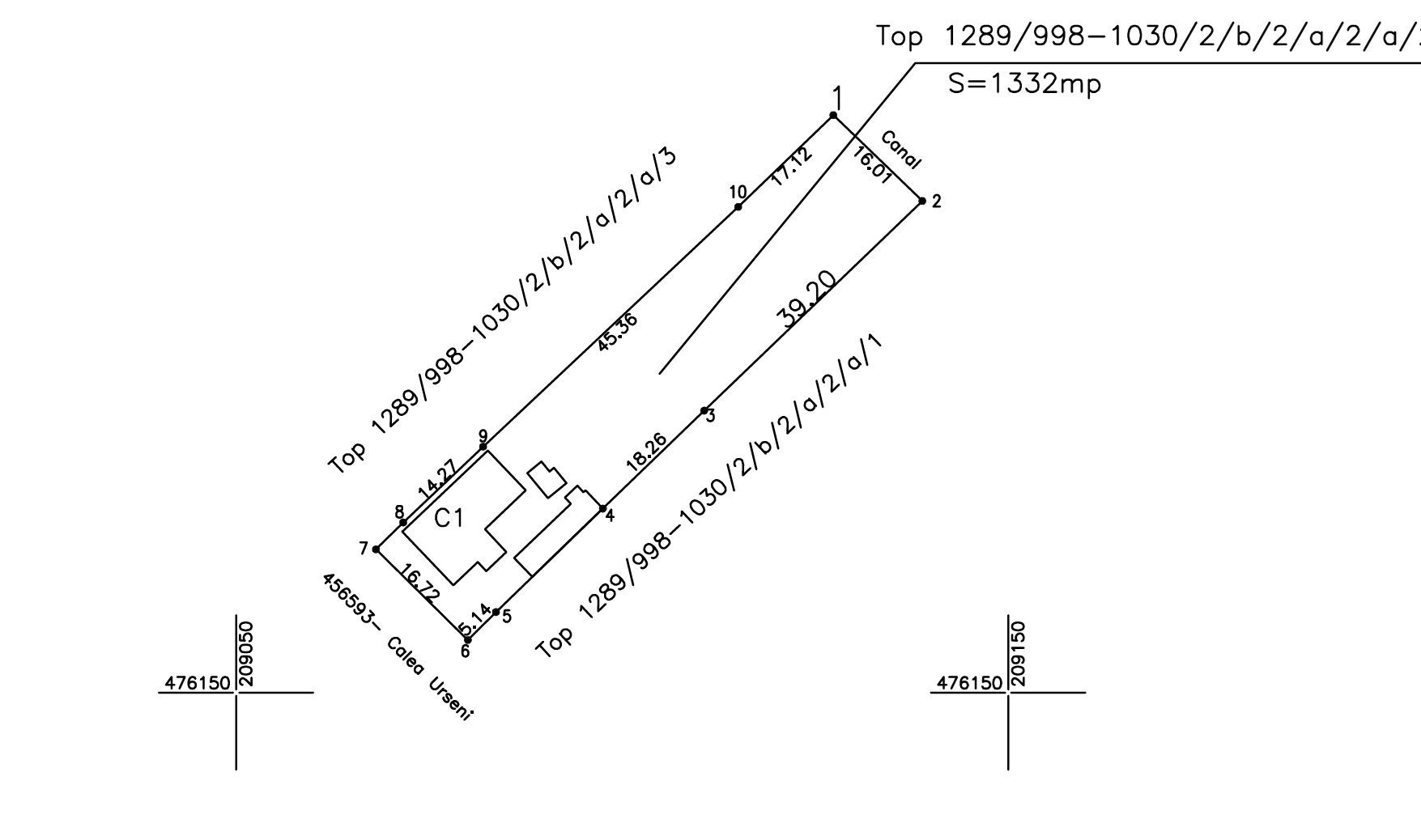 Teren cu Casă 6 camere – Calea Urseni, 1332 mp teren, două fronturi stradale - Poză 4
