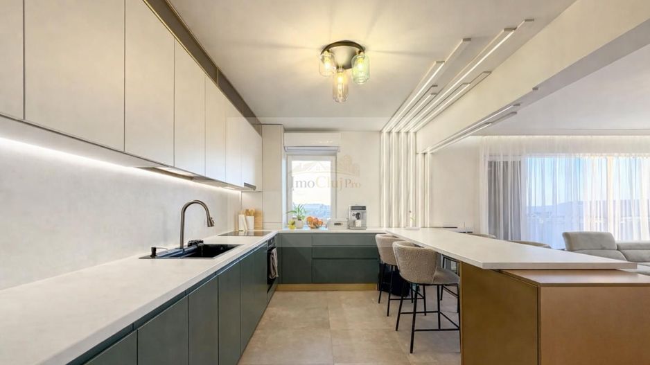 Vanzare 4 camere  + terasă 105 mp, view panoramic, Bună Ziua - Poză 5