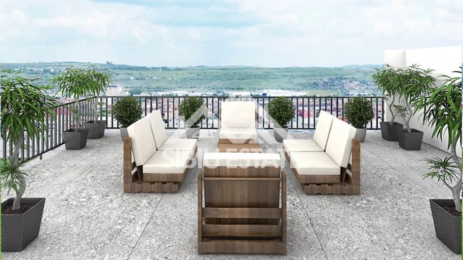 Apartament Penthouse 3 Camere, Finisat, Parcare Interioara,Comision 0 - Poză 3