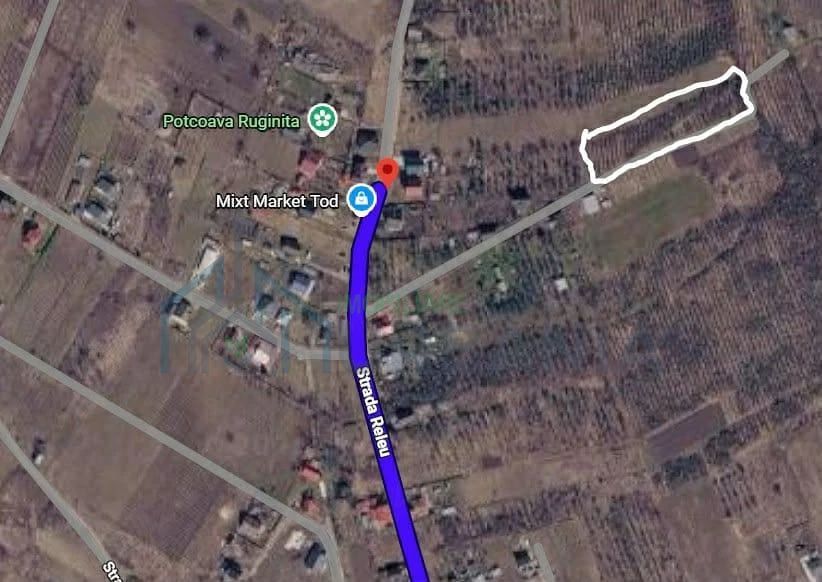 Teren intravilan 500/1000 mp, Chicerea, comuna Tomești, Iași - ideal construcții - Poză 1