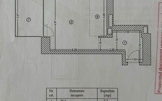 Apartament 2 camere de vanzare One Verdi vedere Park - Schiță 10