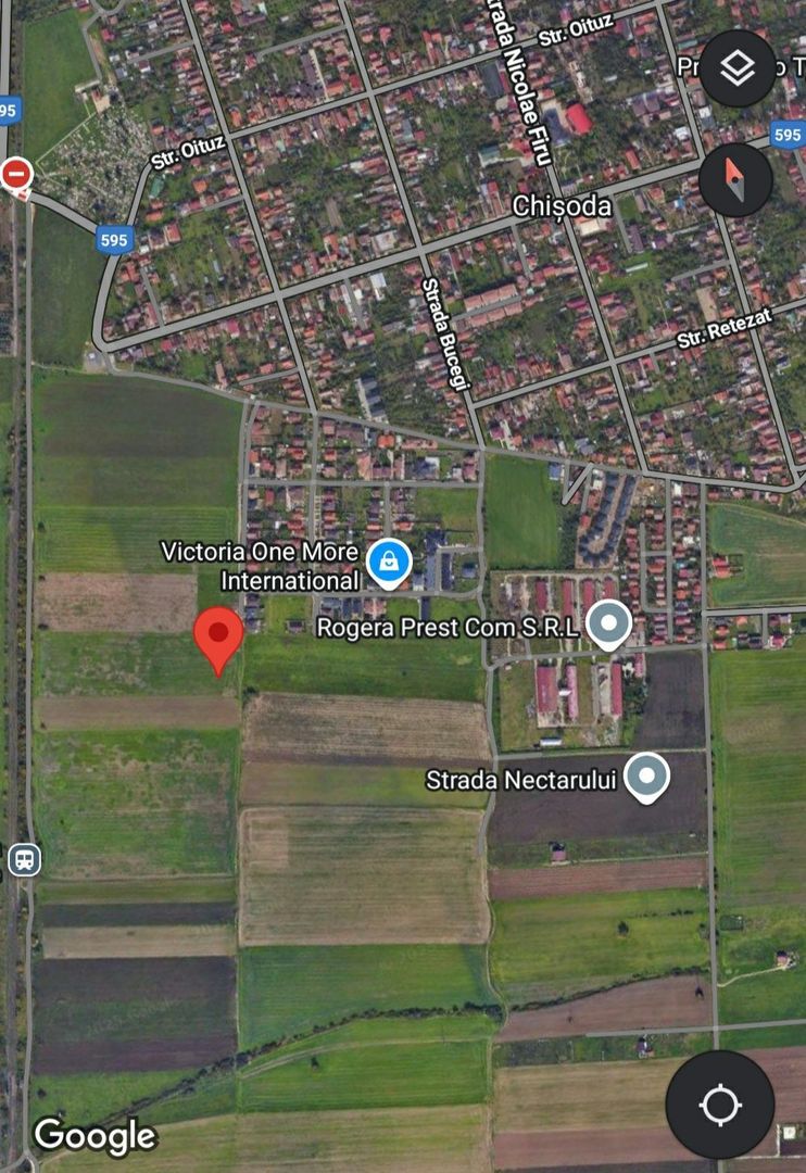 Chișoda | 630 mp | Front 20,7 ml | Zonă rezidențială | PUZ nou - Poză 2