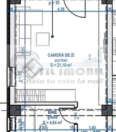 ULTRACENTRAL Apartament 1camera DEC. 39.64mp cu predare iulie 2025 - Poză 3