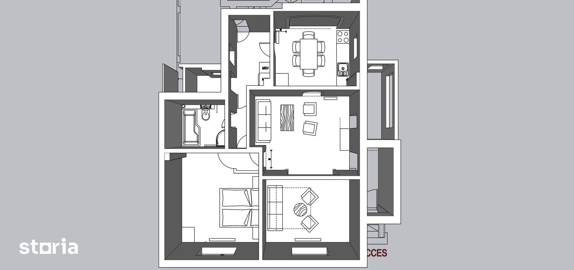 Apartament in vila // Dorobanți - Poză 10
