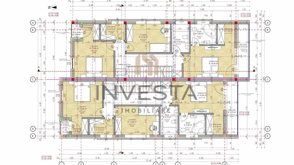 Duplex premium 136 mp utili cu gradina proprie si 2 parcari in Europa - Schiță 14