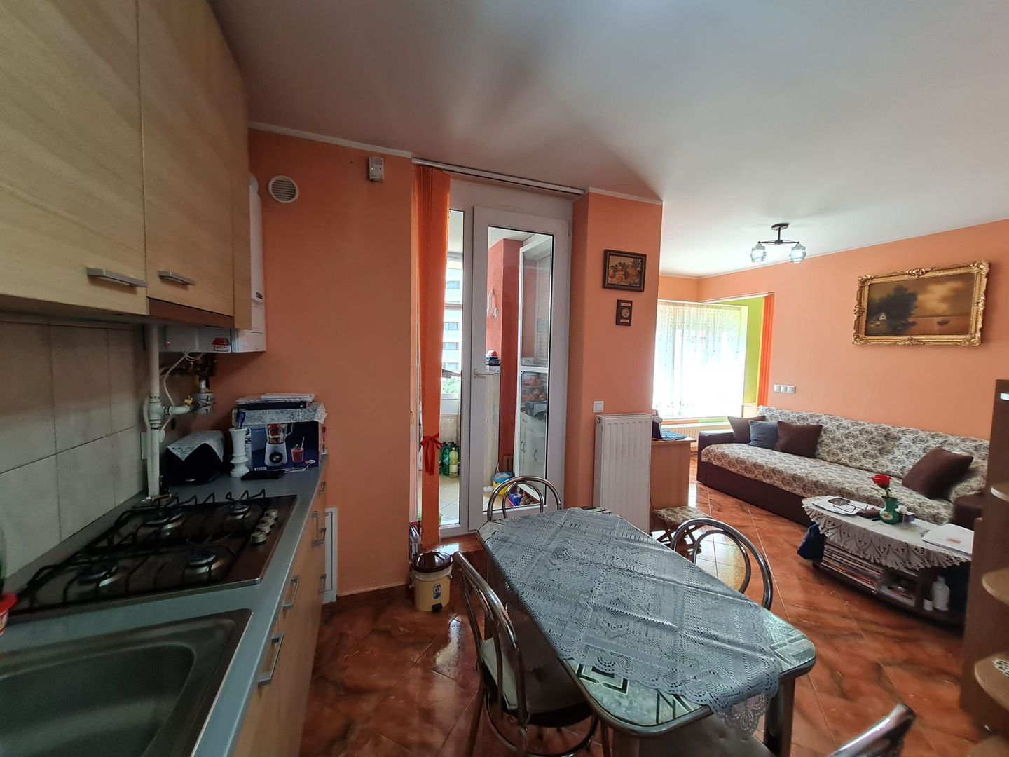 Apartament generos cu o camera - Poză 1
