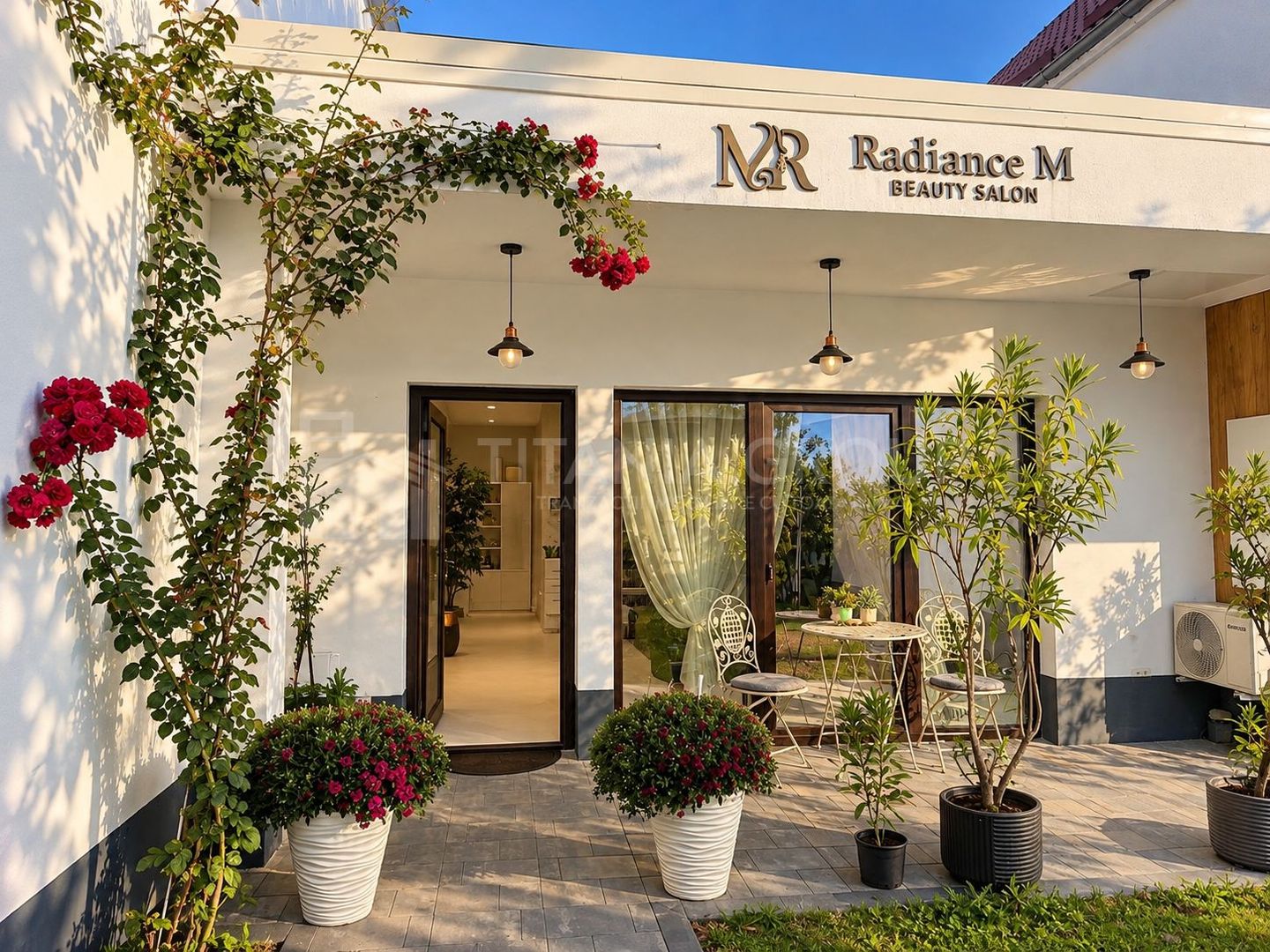 Cameră individuală cu terasa proprie în salon,  aer condiționat, modern - Poză 8