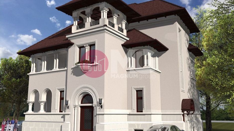 Vila cu arhitectura deosebila de vanzare- Primaverii- televiziune - Poză 1