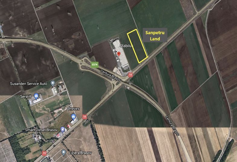 Teren intravilan 41.476 mp Sanpetru DN 11 Centura Brasov -Tg. Secuiesc - Poză 1