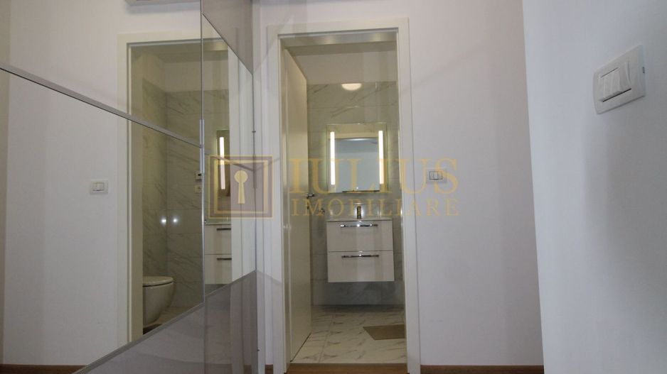 2 camere, bloc nou, prima închiriere, loc de parcare cu acces controlat - Poză 9