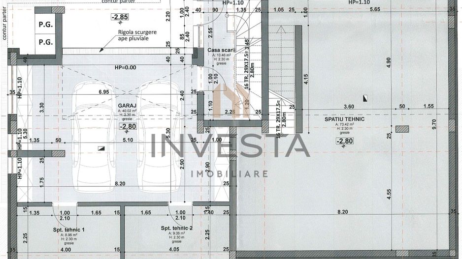 Spatiu comercial pretabil pentru birouri sau clincia mediala! - Schiță 3
