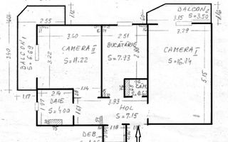 Apartament 2 camere decomandat, etaj 2, str Aurel Vlaicu - Poză 10
