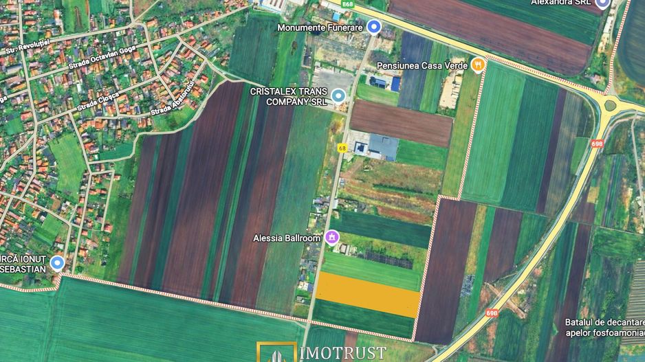 Teren pentru investiție în Vladimirescu, Arad – 20.000 mp - Poză 1