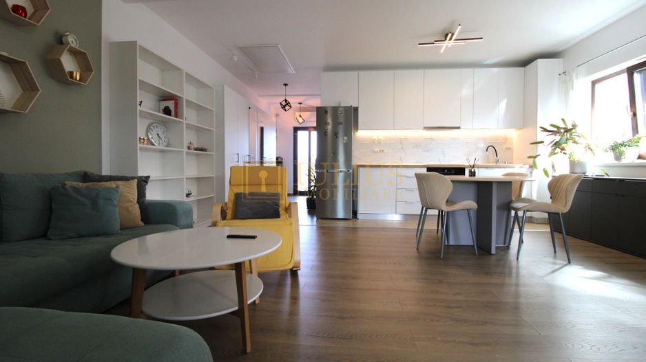 Casă modernă 3 camere, mobilată complet, curte 300 mp - Poză 5