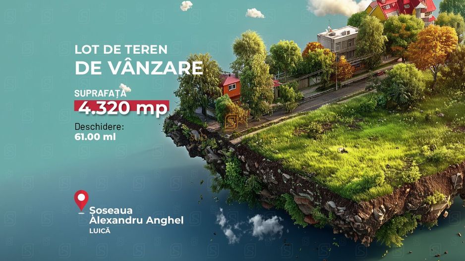 Teren 4320 mp | Deschidere 62 ml | Zona Luica – Sos. Giurgiului - Poză 2