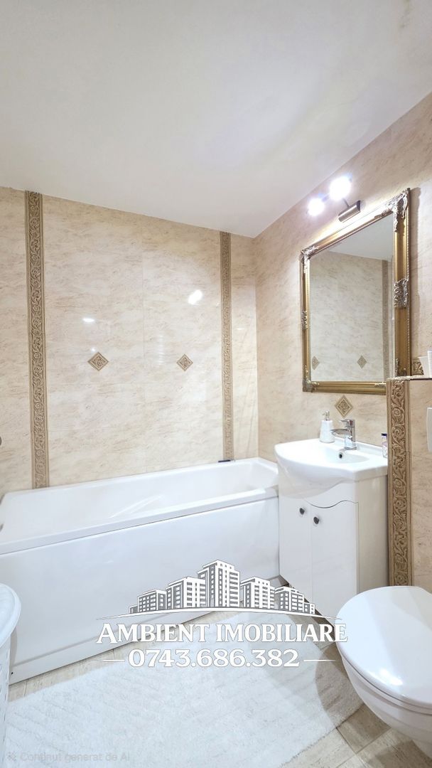 Apartament cu 3 camere, etaj 1, mobilat și utilat, zona FILATURII; - Poză 8