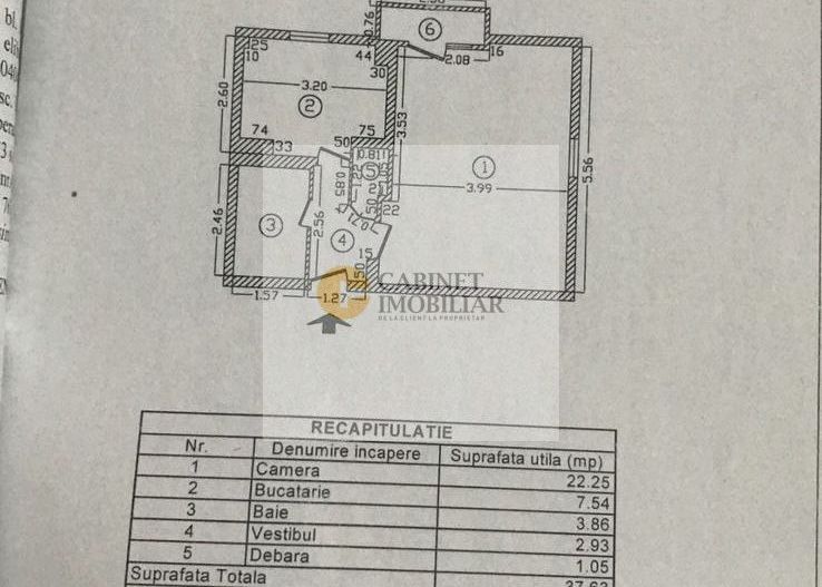 Garsonieră renovată cu vedere spre râu | Splaiul Unirii | mobilată nou - Poză 5
