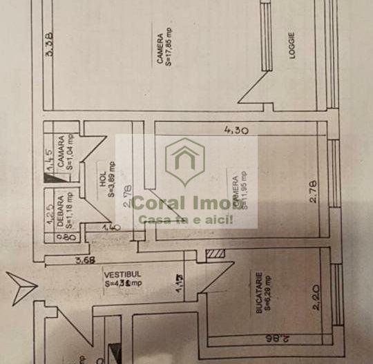 Vanzare apartament 2 camere 56mp Doamna Ghica - Poză 12