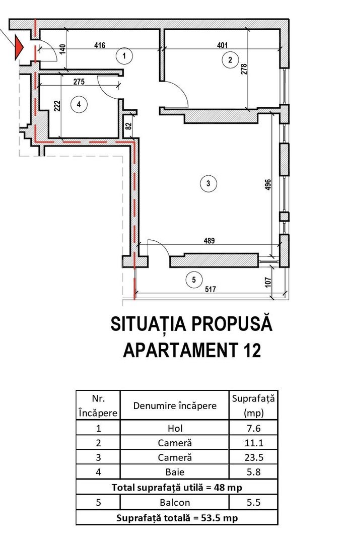APARTAMENT 2 CAMERE | BLOC NOU - Poză 15