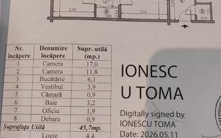 DE VANZARE 2 CAMERE   DRUMUL TABEREI - PARC SI METROU 5 MIN - Poză 6