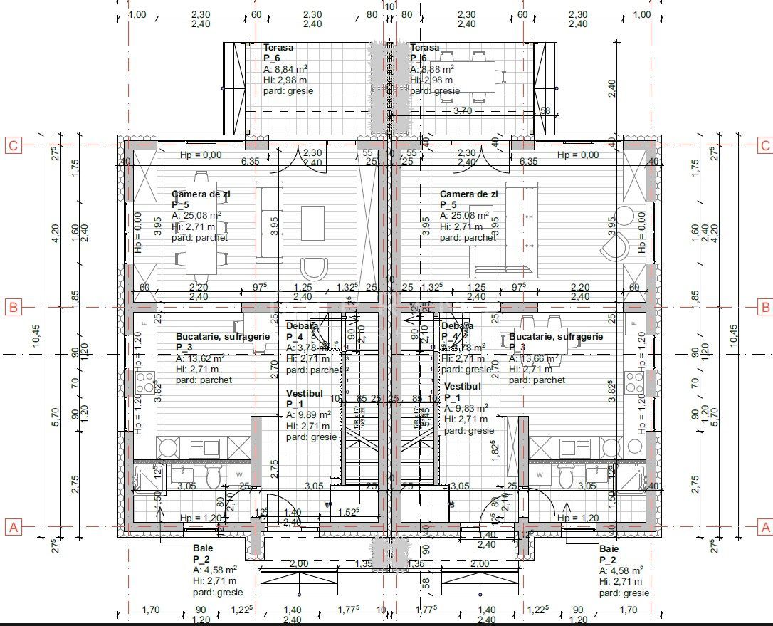 Casă nouă tip duplex izolat fonic în Livezeni - Poză 3