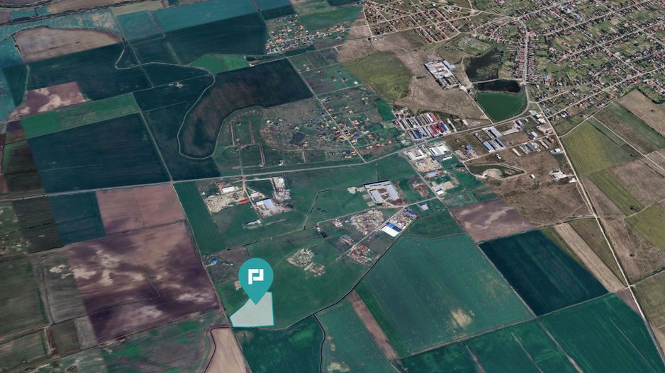 Teren intravilan de 26,606mp Sacalaz - Poză 8