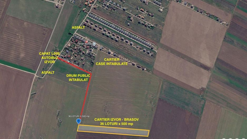 Loturi Teren Izvor – 500 MP | Preț începând de la 8.990 € - Poză 3
