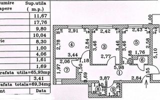 Apartament 3 camere Turda | Imobil 1982 - Poză 8