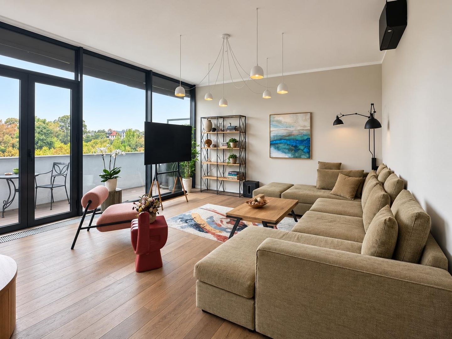 Penthouse duplex cu șemineu, saună și vedere la parcul Carol - Poză 7