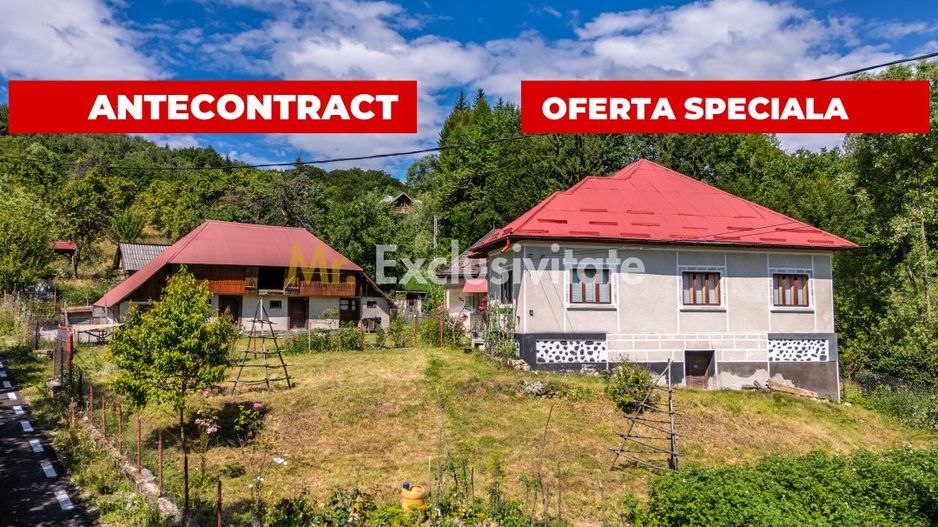 Casa  la munte cu teren generos in Com. Nucsoara, loc. Slatina jud. Arges! - Poză 1