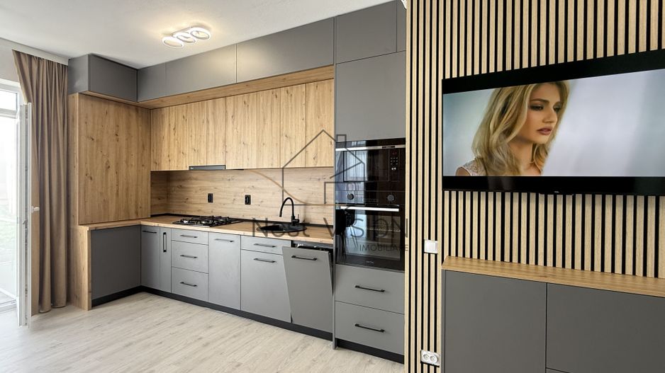Apartament modern 2 camere + terasă panoramica 43 mp - Poză 3