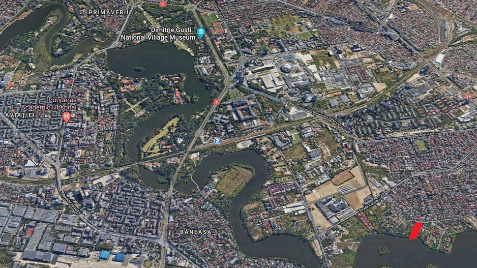 Teren 5963 mp deschidere lac Grivita 42 m cu deschidere la strazi 77 m - Poză 18