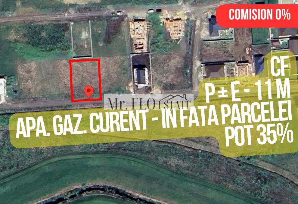 Teren de construcții la intrare în Sânandrei, județul Timiș – 650 mp - Poză 1