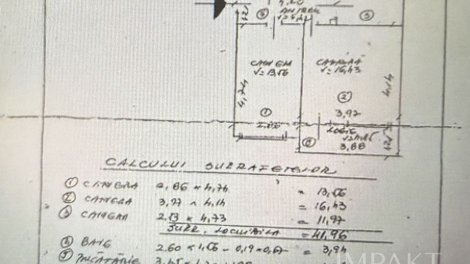 Apartament cu 3 camere decomandat in Gheorgheni (zona Complex Mercur) - Poză 9