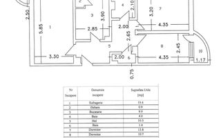 Apartament 3 camere, etaj 7, decomandat, zona TRAIAN - BCR; - Poză 9