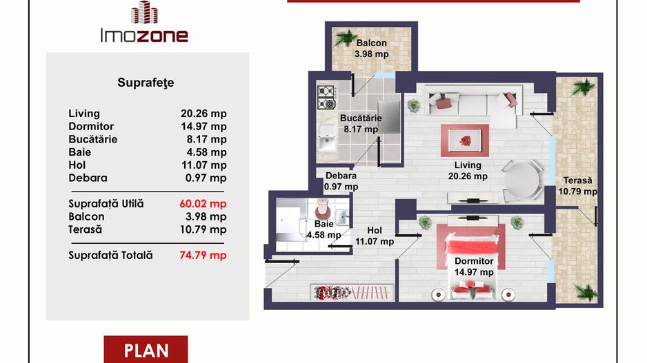 Prelungirea Ghencea, 2 camere, etaj 11, decomandat, 75 mp, finisat 2024 - Poză 4