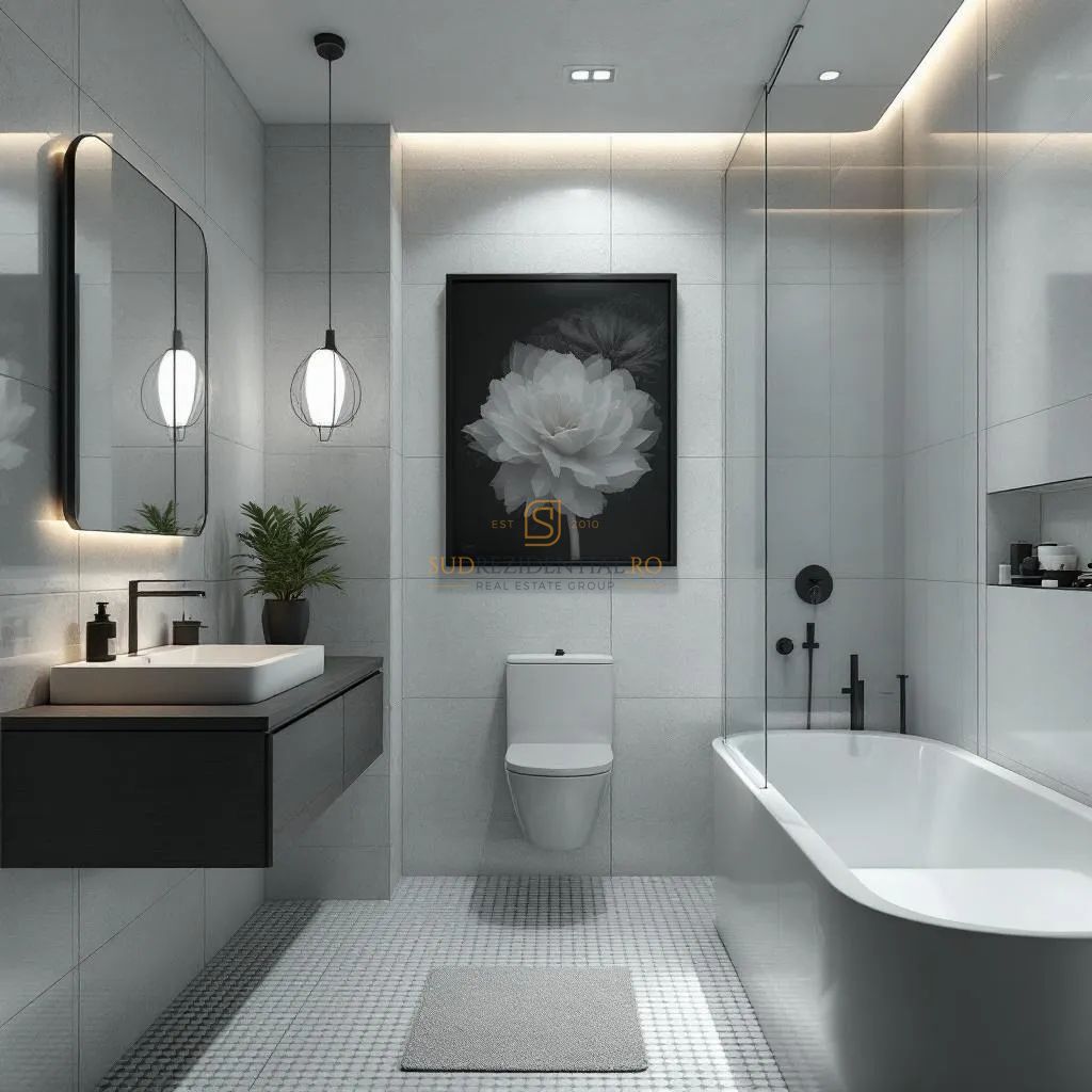 Apartament modern cu 3 camere, ansamblu securizat,acces metrou Berceni - Poză 5