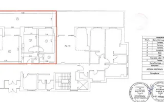 3 camere| DECOMANDAT| LOC DE PARCARE INCLUS  +TERASA 43 MP| VICTORIEI - Schiță 13