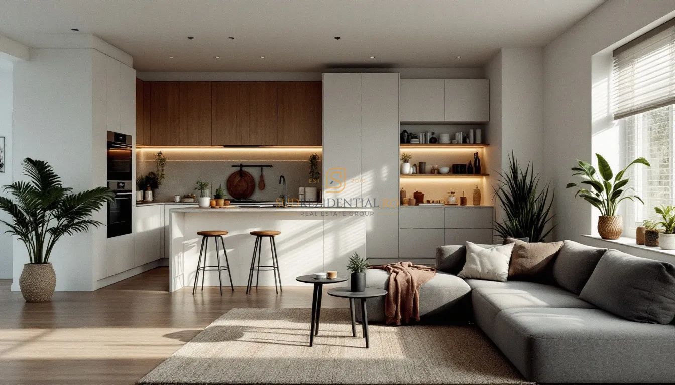 Apartament cu 2 camere de vanzare, tip studio, Popesti, acces metrou - Poză 1